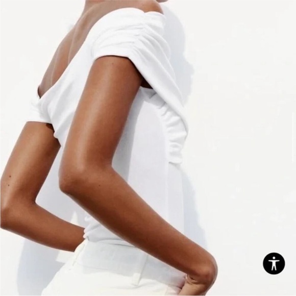 RUCHED WRAP BODYSUIT - Picture 5 of 9